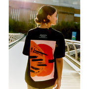 Wilhelmina Barns-Graham Orange and Red on Pink t-shirt